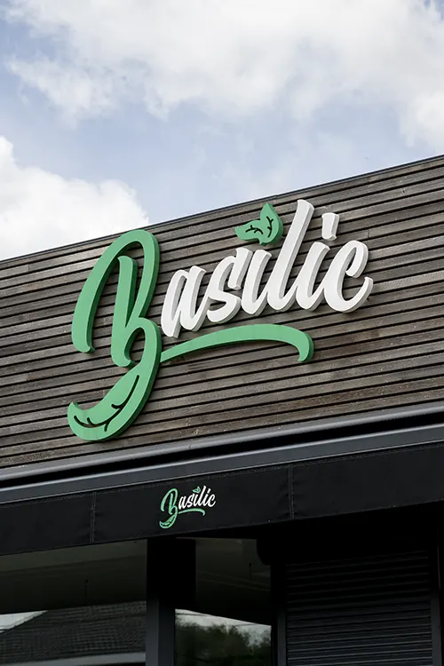 Une façade bien visible