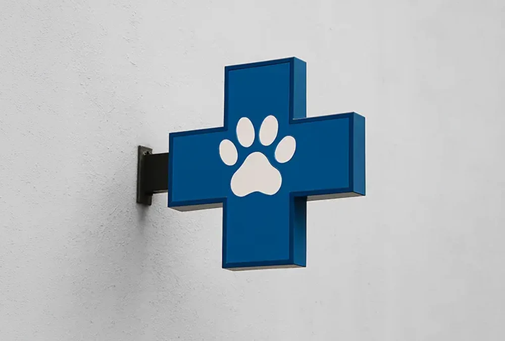Une croix visible et identifiable