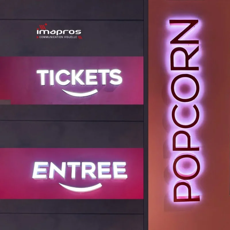 Réalisation - Enseignes néons
